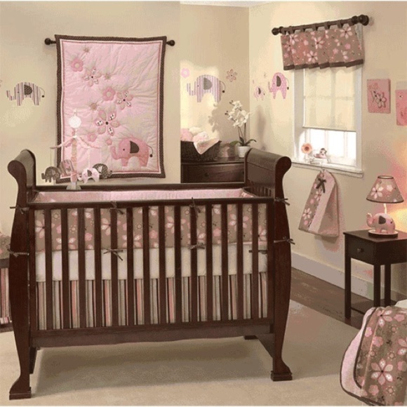 Lambs & Ivy Dottie Wall Appliques Decal Elephants - Picture 1 of 4